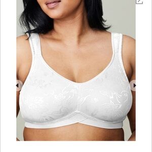 WonderBra Wireless Bra With Wide Underbust Wonderband 2473